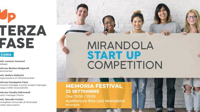 Mirandola Start Up Ready: la COMPETITION - premiazioni